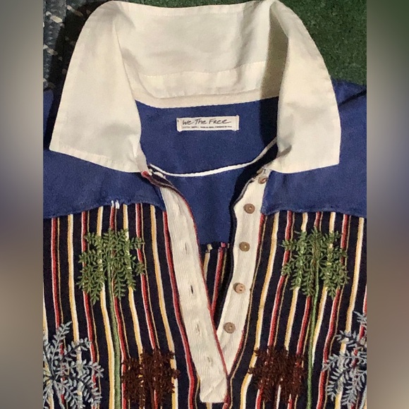 FREE PEOPLE MOVEMENT (RARE) SURF SAFARI TOP “Vintage”  Heritage Inspired💥 - Picture 9 of 11